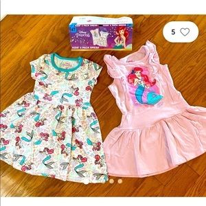 Disney Princess/ Kids 2 Pack Dress/ size 2T (W-3)